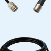 N Female to QMA Male LMR400 RF Cable Assembly