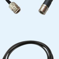 N Female to QMA Male RG174 RF Cable Assembly