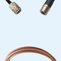 N Female to QMA Male RG316D RF Cable Assembly