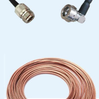 N Female to QN Male Right Angle RG316 RF Cable Assembly