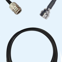 N Female to QN Male LMR195 RF Cable Assembly