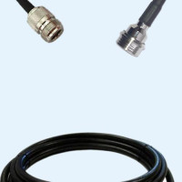 N Female to QN Male LMR400 RF Cable Assembly
