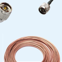 N Male Right Angle to N Male RG316 RF Cable Assembly
