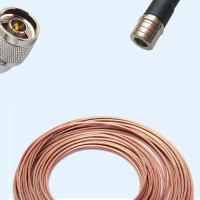N Male Right Angle to QMA Male RG316 RF Cable Assembly