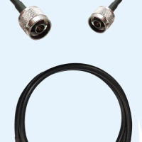 N Male to N Male LMR195 RF Cable Assembly