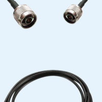 N Male to N Male RG174 RF Cable Assembly