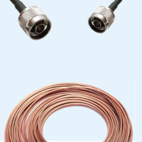 N Male to N Male RG188 RF Cable Assembly