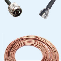 N Male to QN Male RG316 RF Cable Assembly