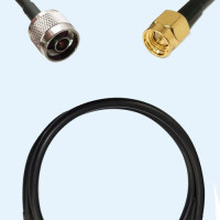 N Male to SMA Male LMR195 RF Cable Assembly