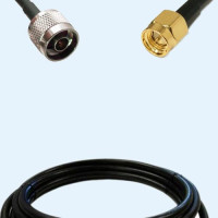 N Male to SMA Male LMR400 RF Cable Assembly