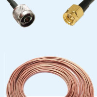 N Male to SMA Male RG316 RF Cable Assembly