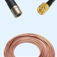 QMA Male to SMA Male RG316 RF Cable Assembly