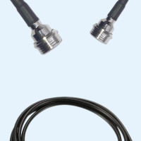 QN Male to QN Male LMR100 RF Cable Assembly