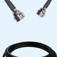 QN Male to QN Male LMR240 RF Cable Assembly