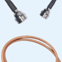 QN Male to QN Male RG142 RF Cable Assembly