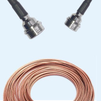 QN Male to QN Male RG188 RF Cable Assembly