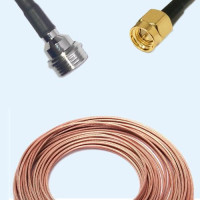 QN Male to SMA Male RG316 RF Cable Assembly