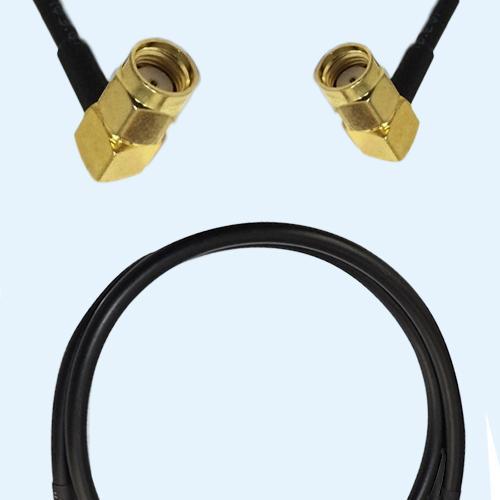 RP SMA Male Right Angle to RP SMA Male Right Angle LMR200 RF RF Cable