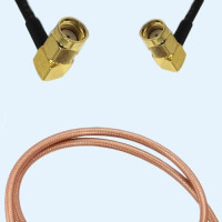 RP SMA Male Right Angle to RP SMA Male Right Angle RG142 RF RF Cable