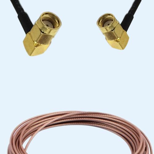 RP SMA Male Right Angle to RP SMA Male Right Angle RG178 RF RF Cable
