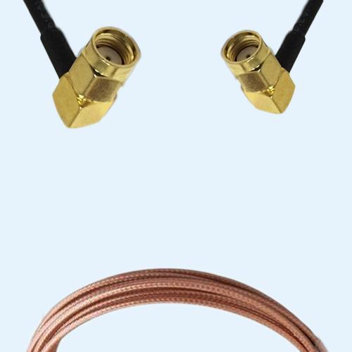 RP SMA Male Right Angle to RP SMA Male Right Angle RG316D RF RF Cable