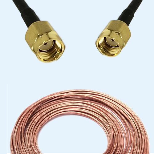 RP SMA Male to RP SMA Male RG316 RF Cable Assembly