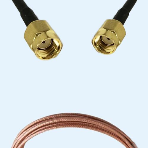 RP SMA Male to RP SMA Male RG316D RF Cable Assembly