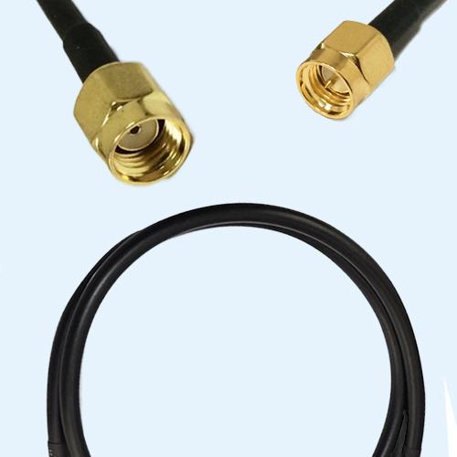 RP SMA Male to SMA Male LMR200 RF Cable Assembly