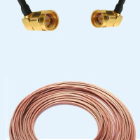SMA Male Right Angle to SMA Male Right Angle RG316 RF Cable Assembly