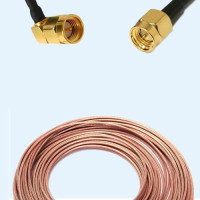SMA Male Right Angle to SMA Male RG316 RF Cable Assembly