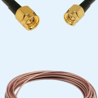 SMA Male to SMA Male RG178 RF Cable Assembly