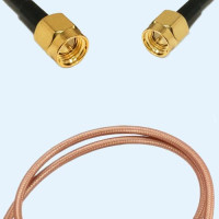 SMA Male to SMA Male RG400 RF Cable Assembly