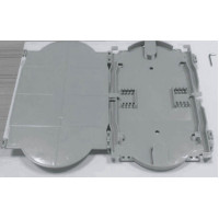 12 Fiber Splice Tray/Cassette Grey-white Color Fiber Optic Splice Tray