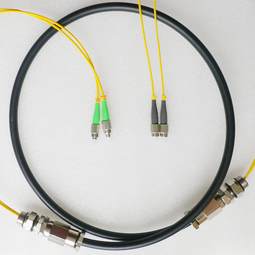 Duplex Waterproof Patch Cord FC/APC to FC/UPC OS2 9/125 Singlemode